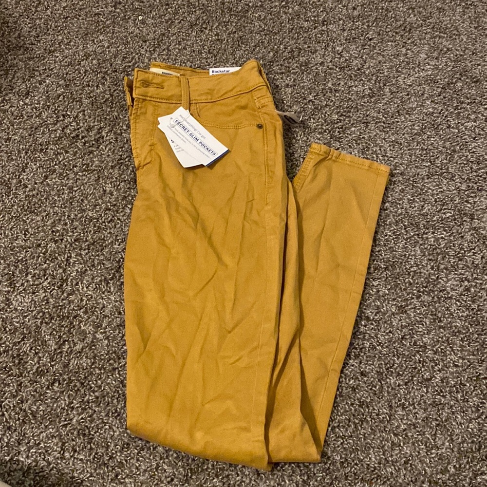 Old navy rock star skinny super high rise pants